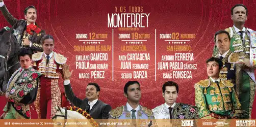 A LOS TOROS MONTERREY