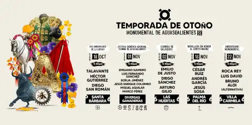 CORRIDAS TEMPORADA DE OTOÑO 2025